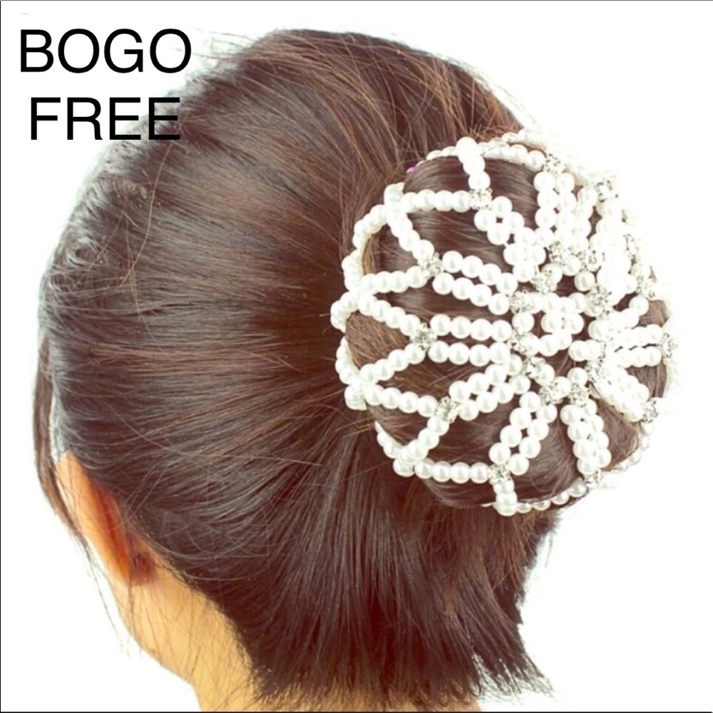 Ballerina bun beaded cover